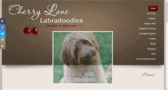 Desktop Screenshot of cherrylanelabradoodles.com